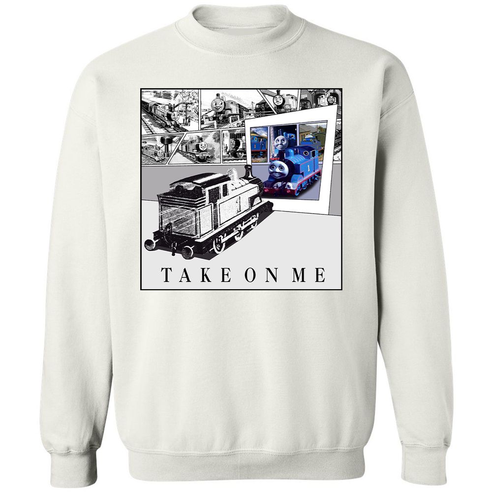 Classic Unisex Sweatshirt - CPJXEC7V - White - 12