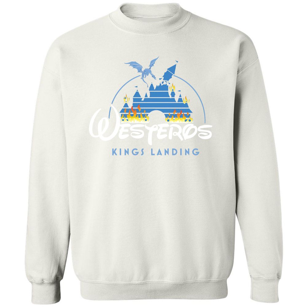 Classic Unisex Sweatshirt - 4HLG5QXJ - White - 12