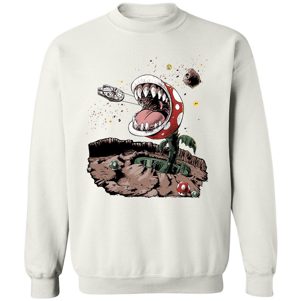 Classic Unisex Sweatshirt - X3HTQWS6 - White - 12