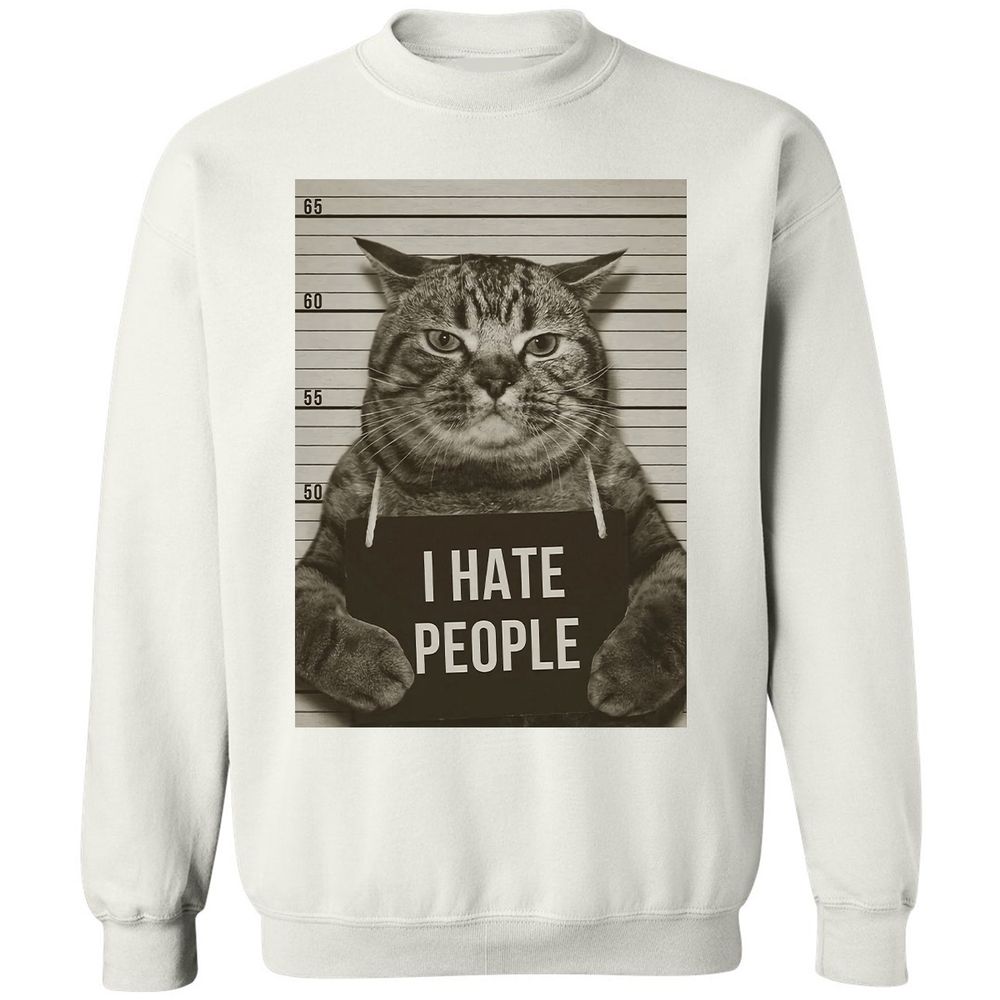 Classic Unisex Sweatshirt - JVJM5KE8 - White - 12