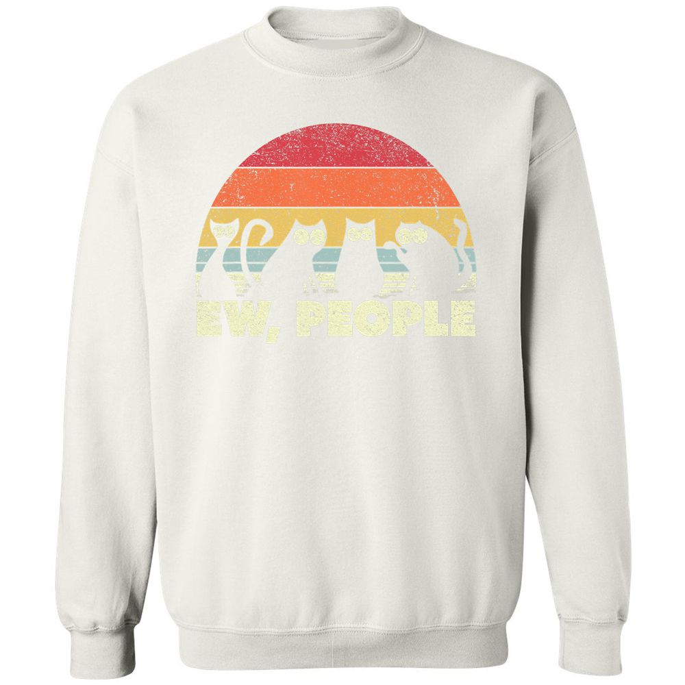 Classic Unisex Sweatshirt - SJK6YMES - White - 12