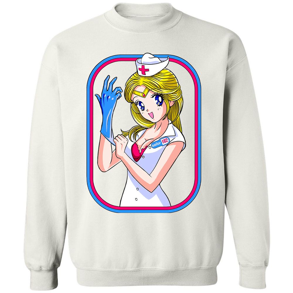 Classic Unisex Sweatshirt - YGB5FL96 - White - 12