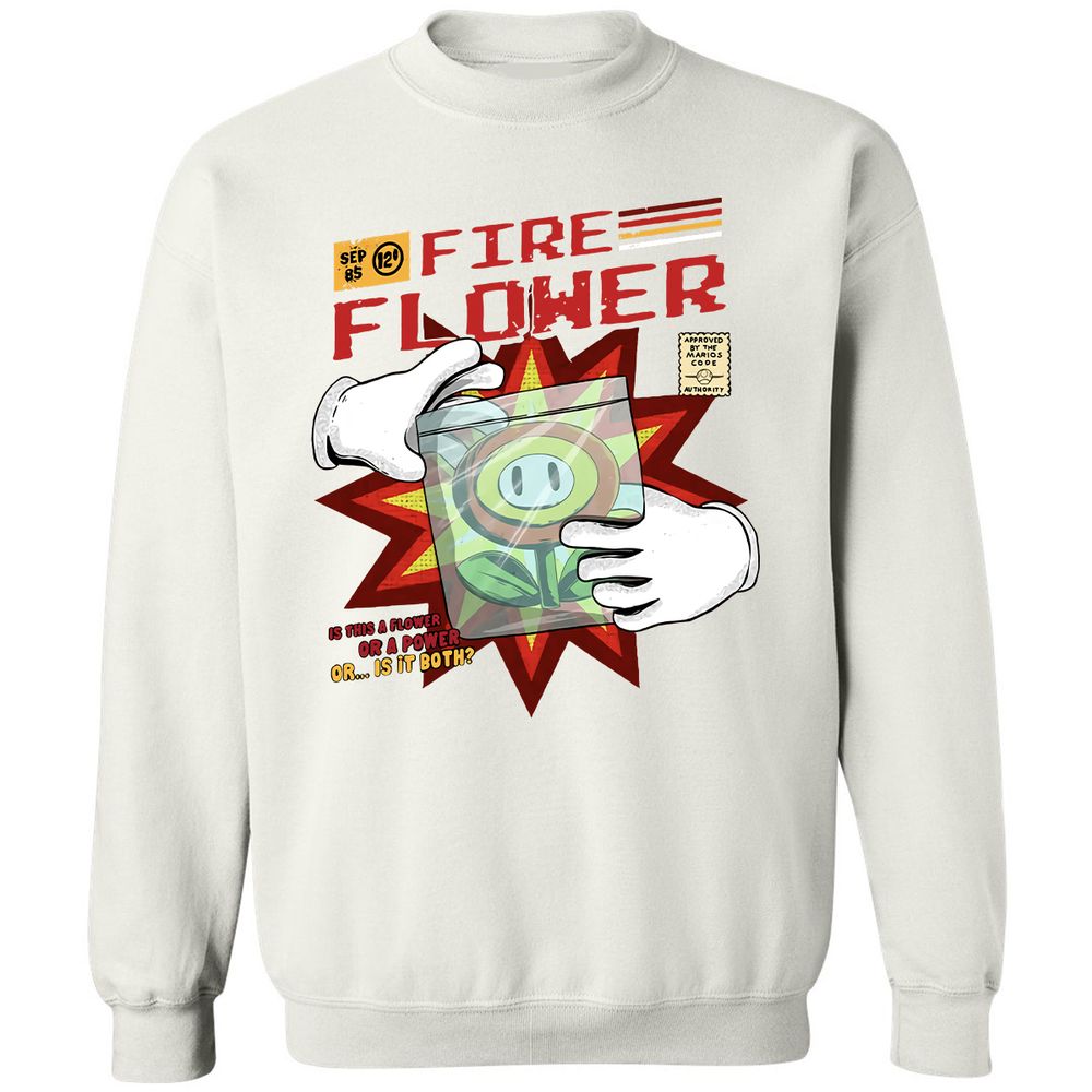 Classic Unisex Sweatshirt - 4NFV9QYR - White - 12