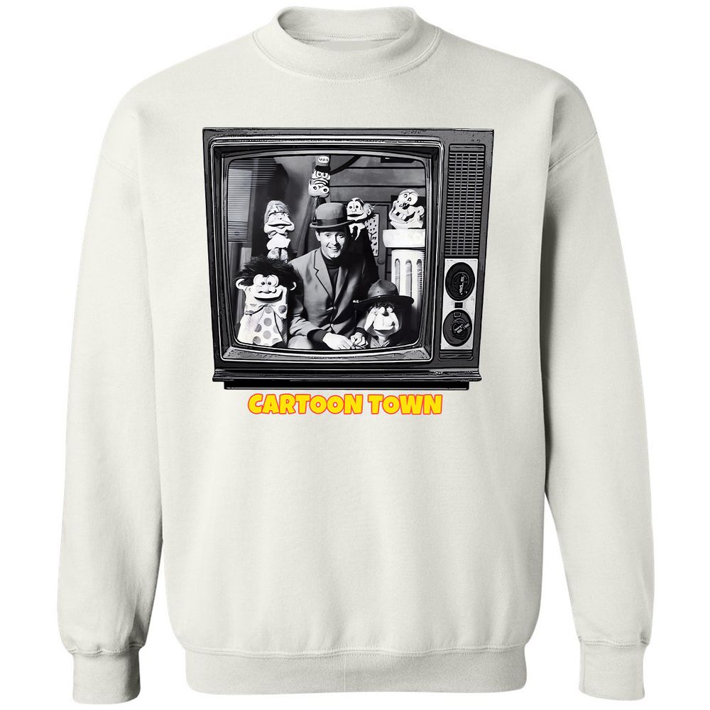 Cartoon Town - White - 12