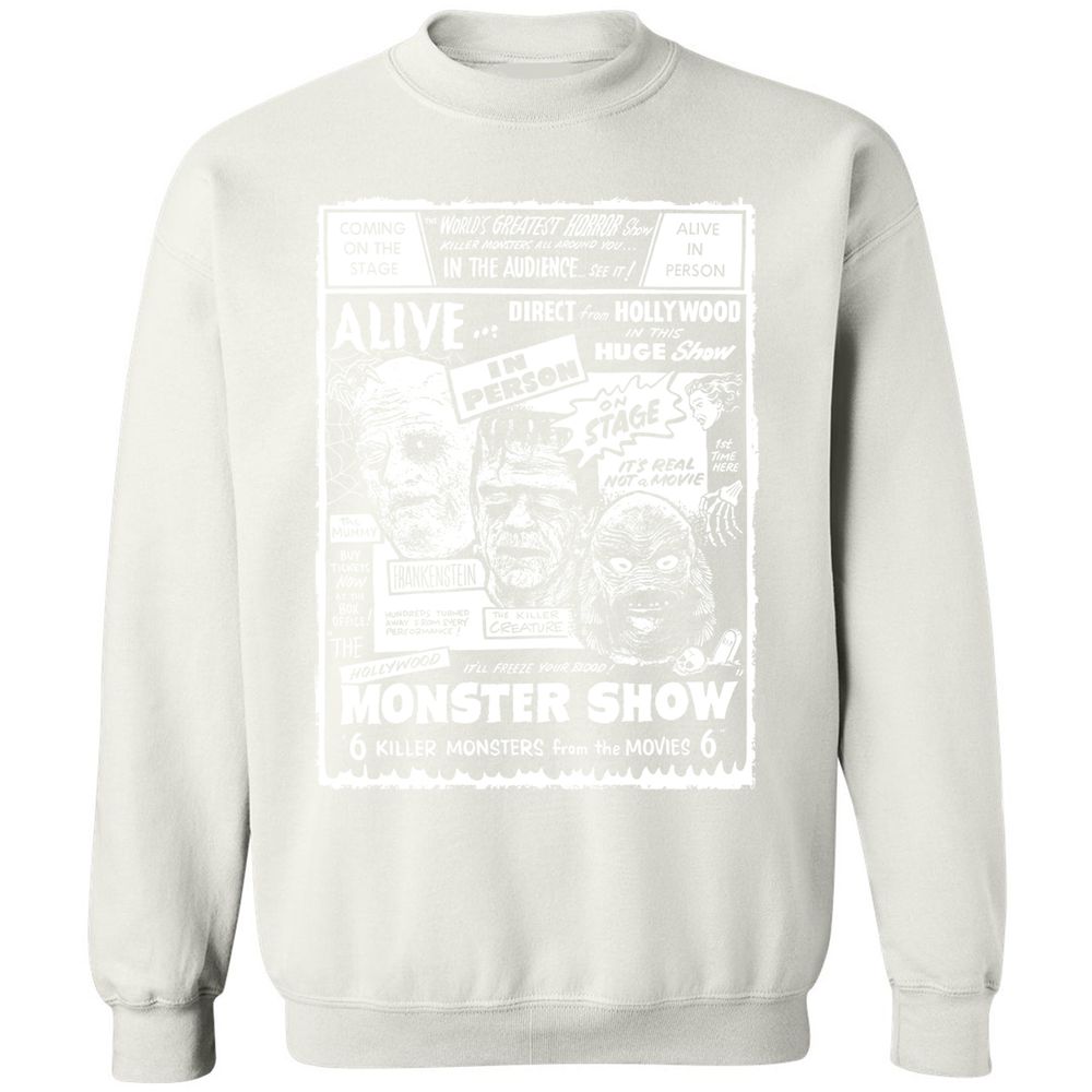 Classic Unisex Sweatshirt - 4ATNLTMD - White - 12
