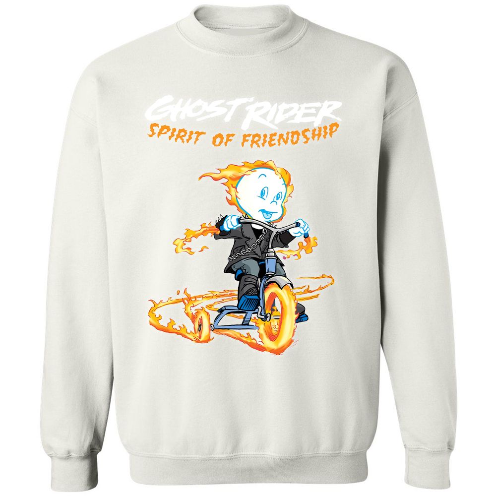 Classic Unisex Sweatshirt - HKMZ1F69 - White - 12