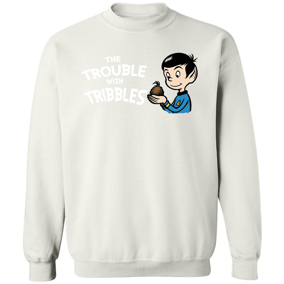 Classic Unisex Sweatshirt - WBWDE8CT - White - 12