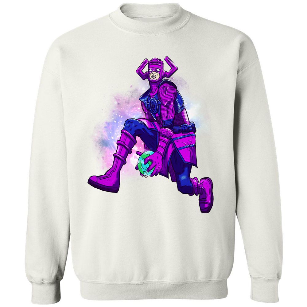 Classic Unisex Sweatshirt - UTAN5BLM - White - 12