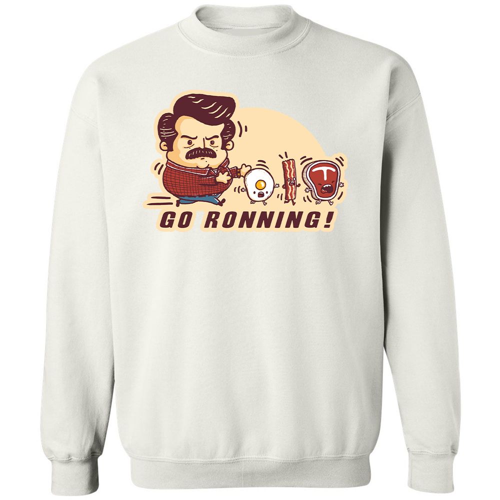 Classic Unisex Sweatshirt - 6UZN5JSK - White - 12