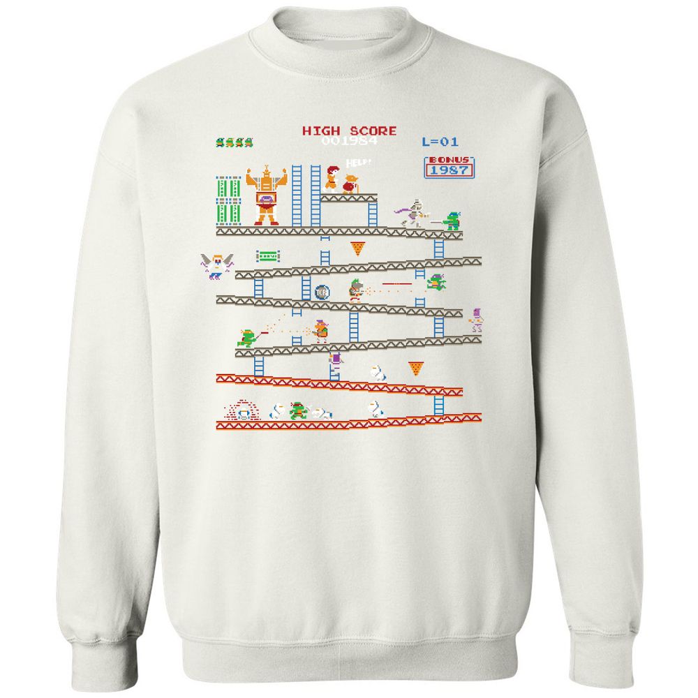 Classic Unisex Sweatshirt - K6S58CY1 - White - 12