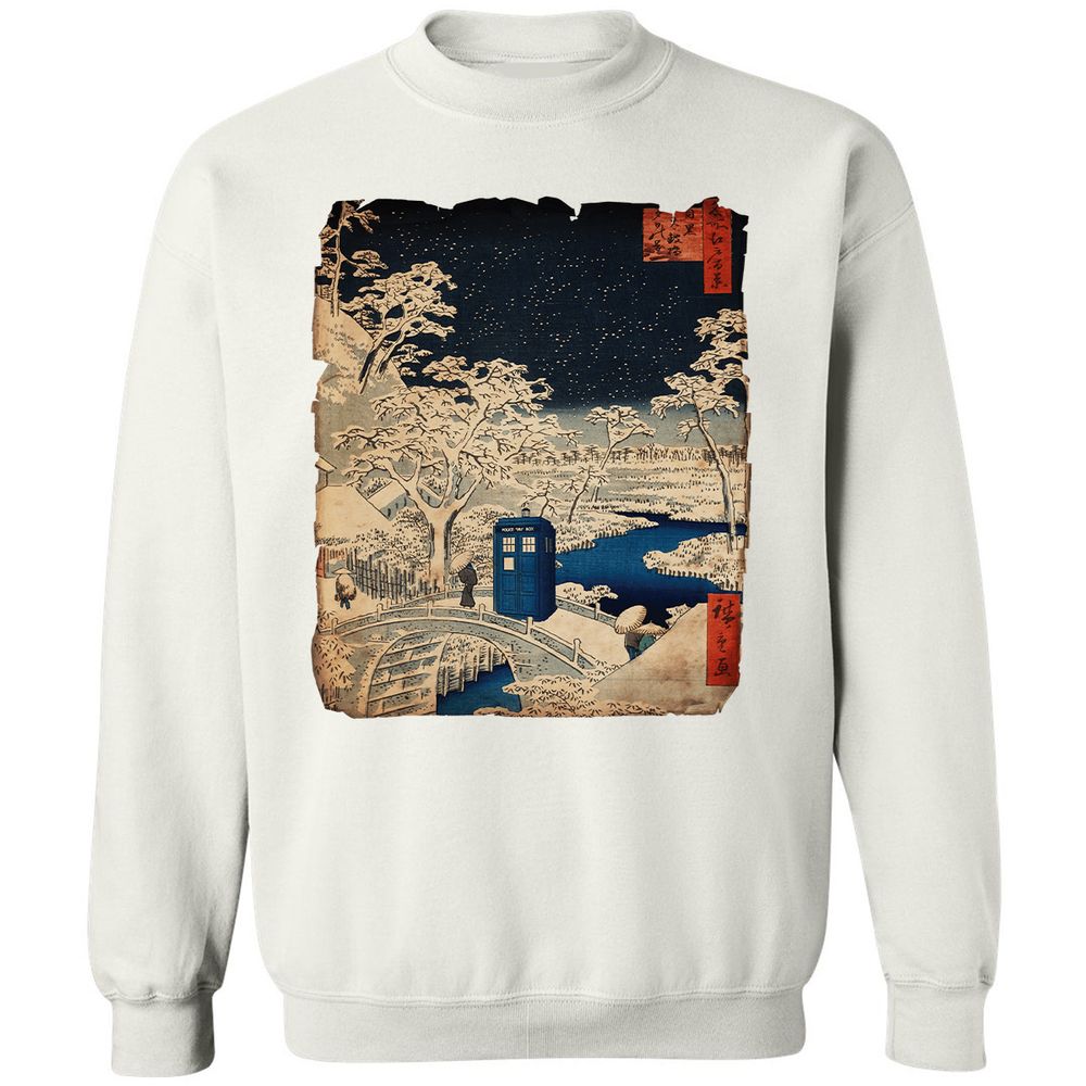 Classic Unisex Sweatshirt - GVWQABJC - White - 12