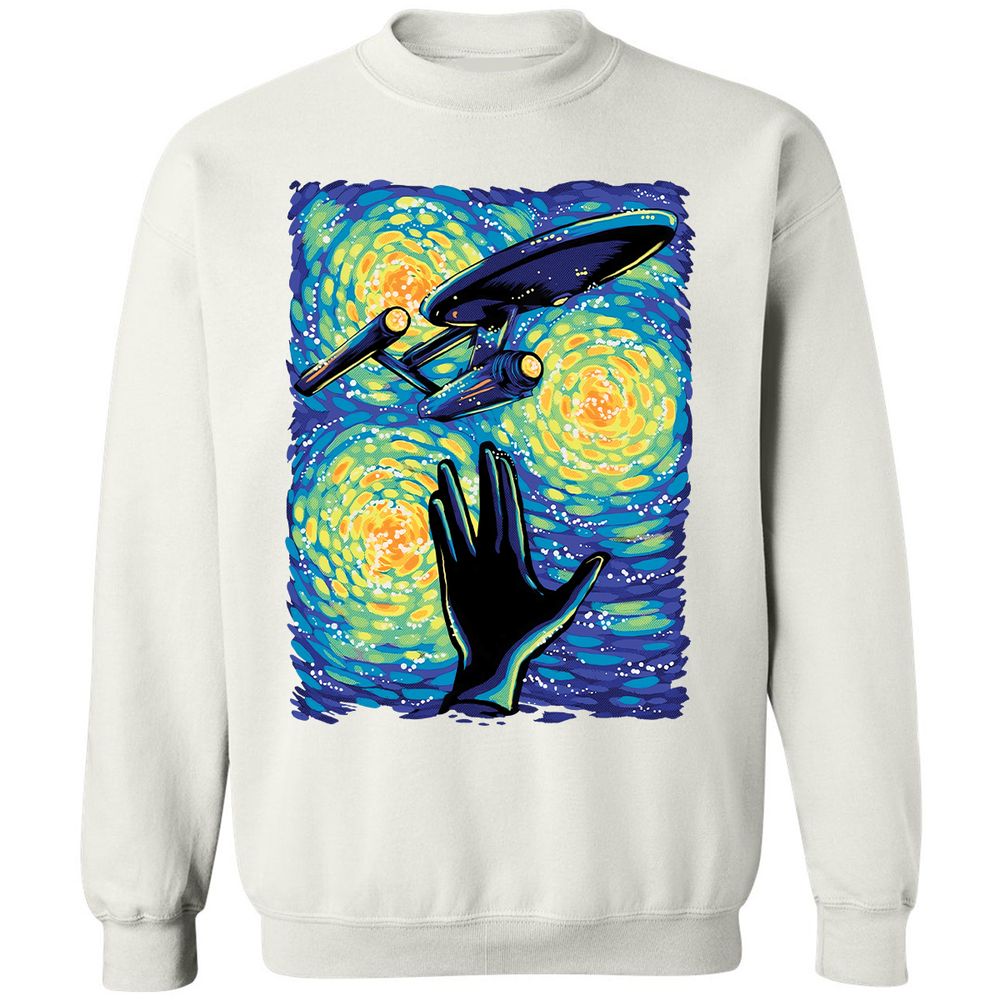 Classic Unisex Sweatshirt - CTHE73J7 - White - 12