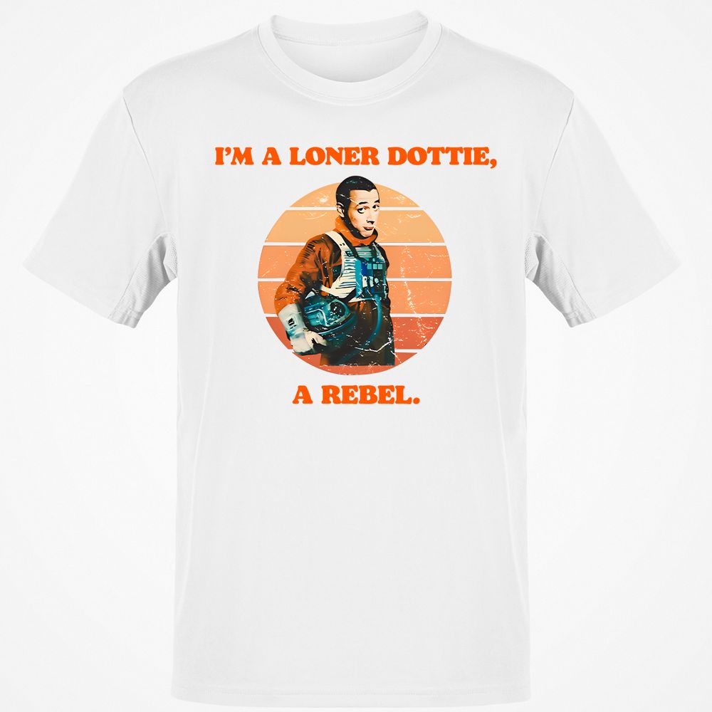 I'm a loner dottie a rebel - White - 12
