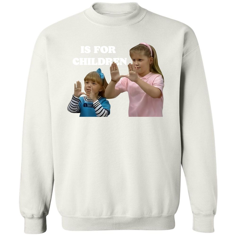 Classic Unisex Sweatshirt - 7SLSL2YK - White - 12