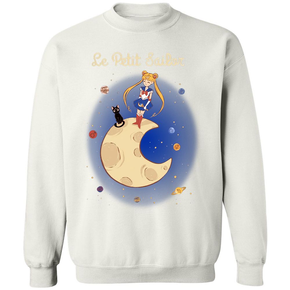 Classic Unisex Sweatshirt - HWBQZDNL - White - 12