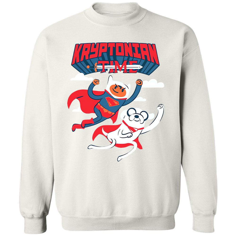 Classic Unisex Sweatshirt - 6TUVJFMF - White - 12