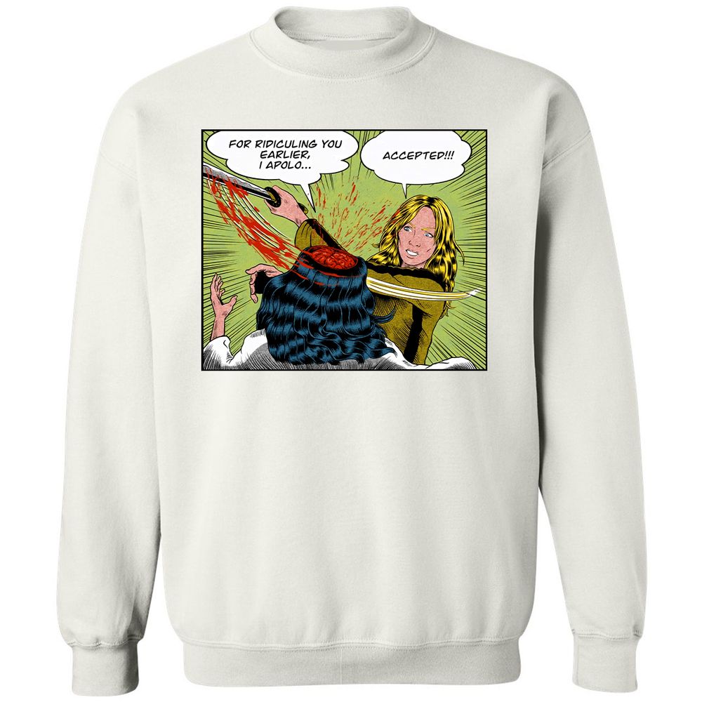 Classic Unisex Sweatshirt - 3F6BTK8R - White - 12