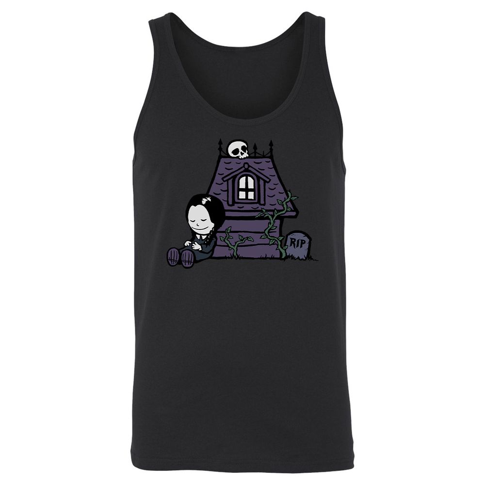 Unisex Jersey Tank - 3HXV232E - Black - 14