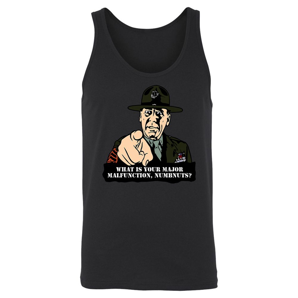 Unisex Jersey Tank - 3M1RJ74V - Black - 14