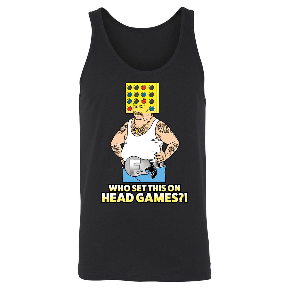 Unisex Jersey Tank - JTTFMC7N - Black - 14