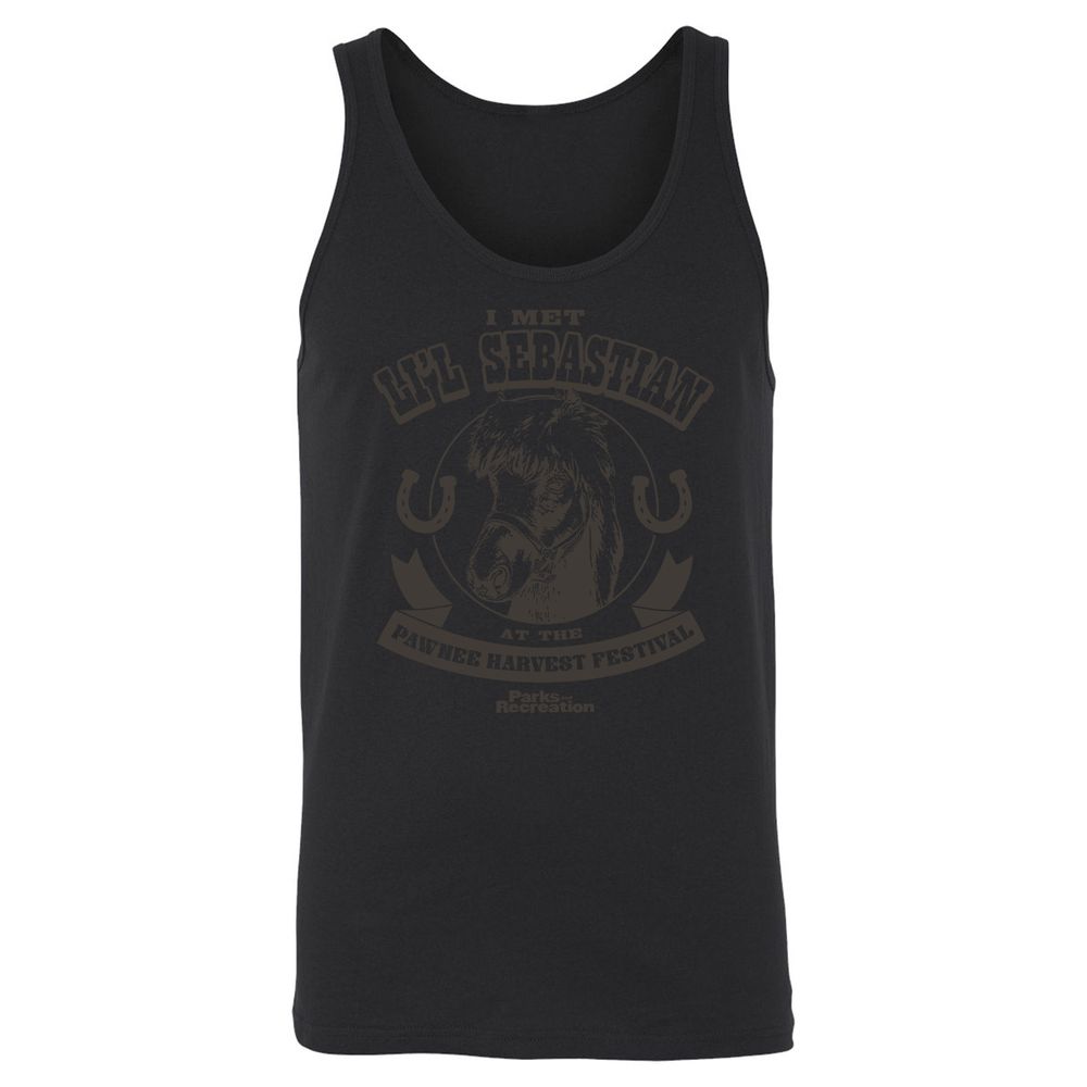 Unisex Jersey Tank - HDJHFM3Z - Black - 14