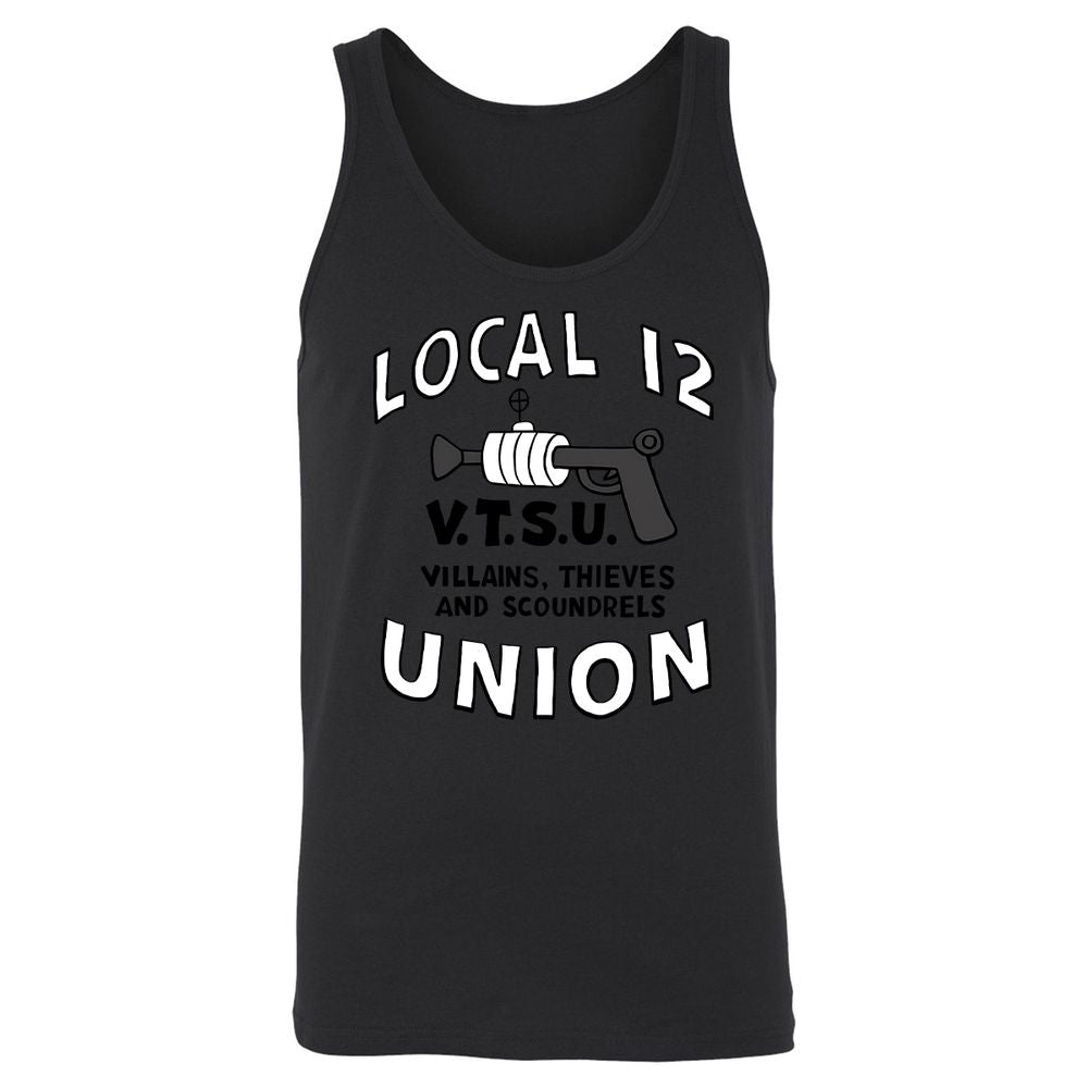 Unisex Jersey Tank - FETANWTV - Black - 14