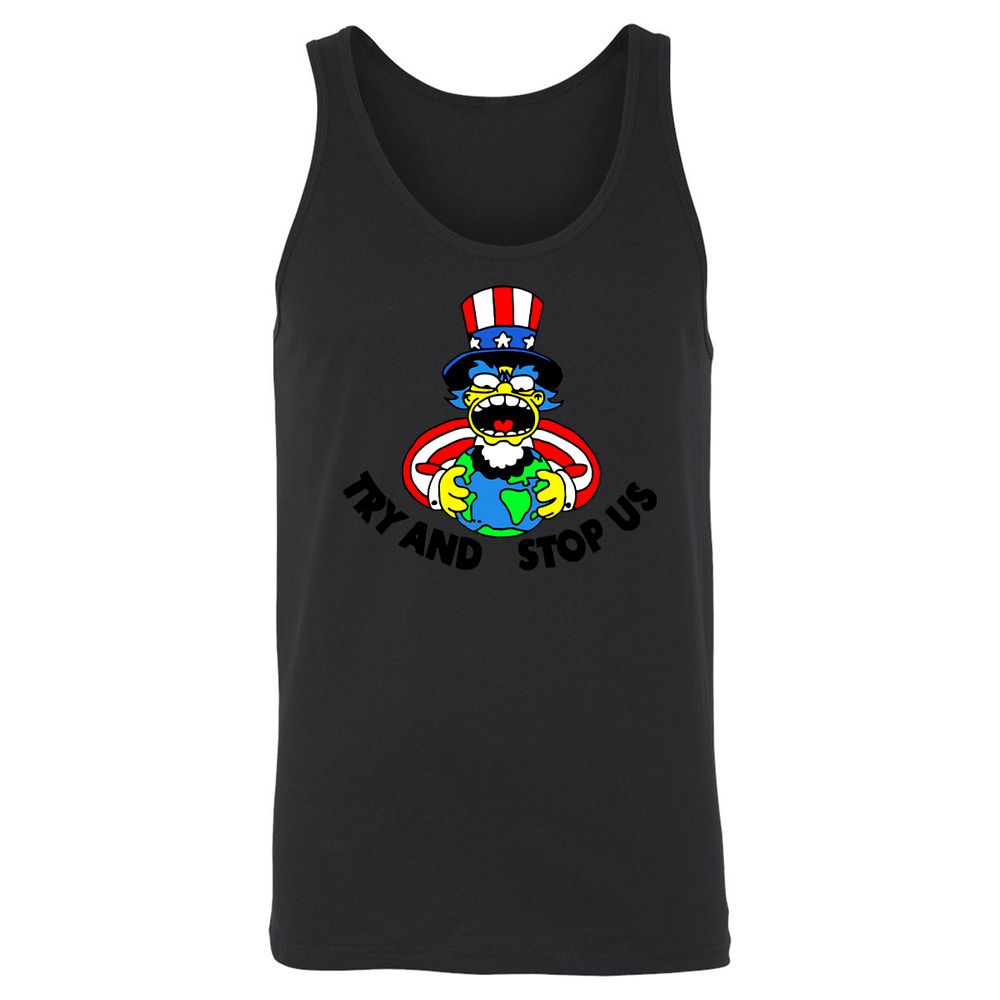 Unisex Jersey Tank - 5T2LZ1CW - Black - 14