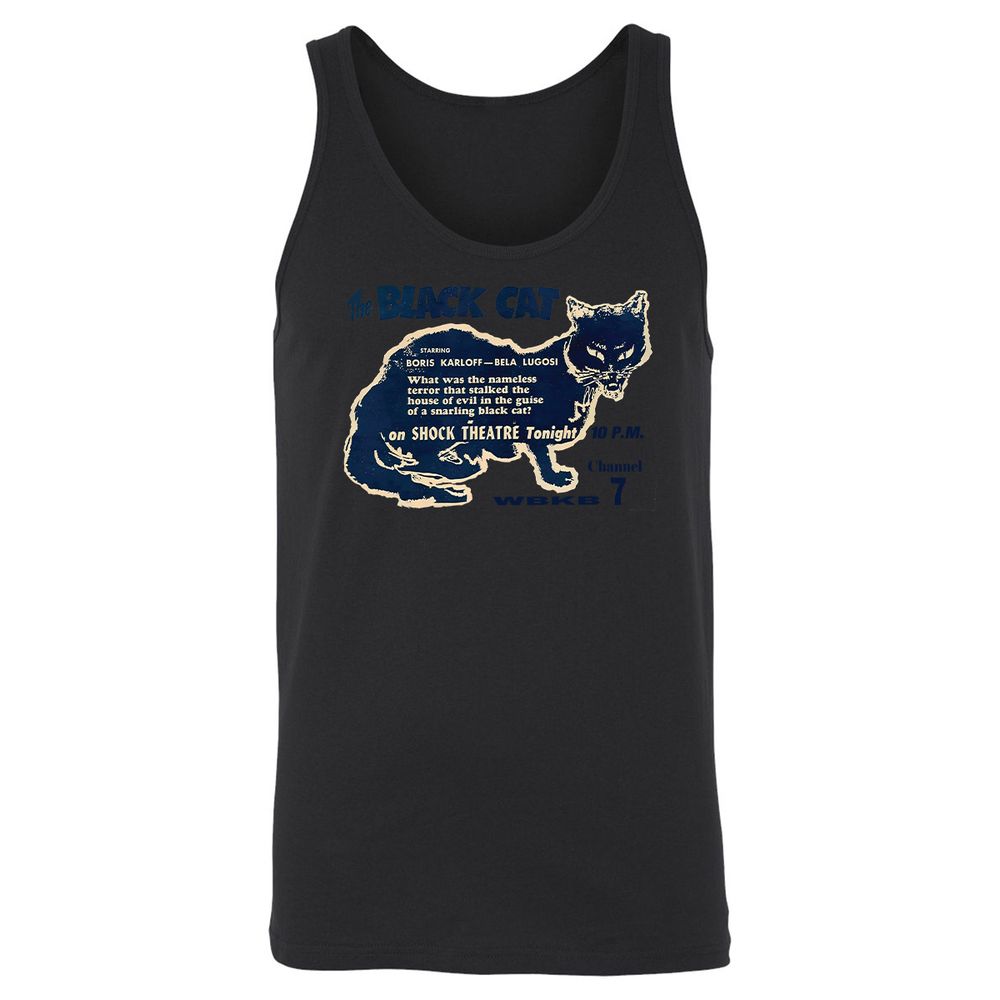 Unisex Jersey Tank - 8TZLZ76U - Black - 14