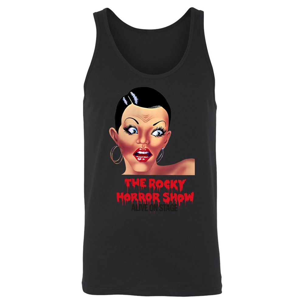 Unisex Jersey Tank - E2ZSVKQM - Black - 14