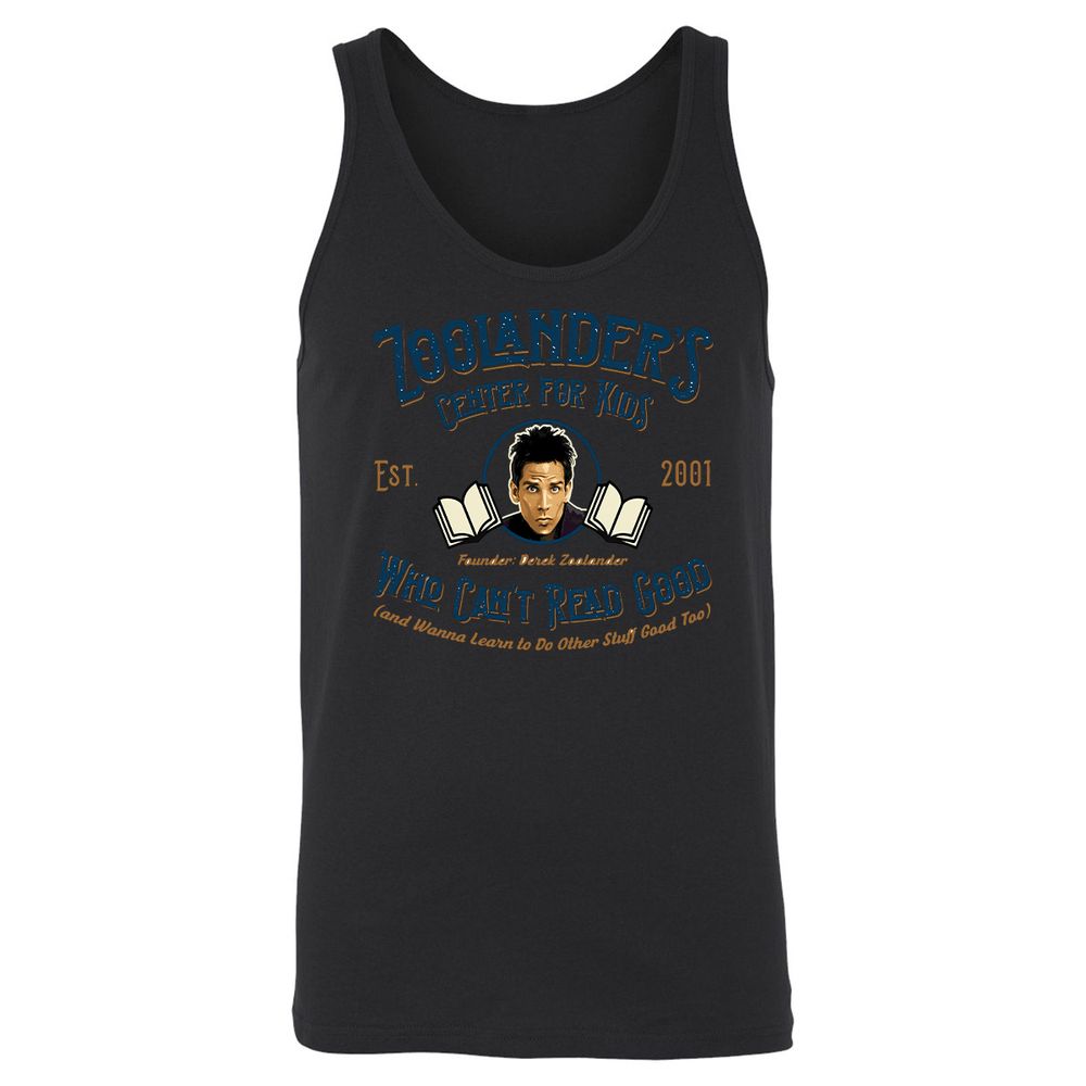 Unisex Jersey Tank - L21ZZRA6 - Black - 14