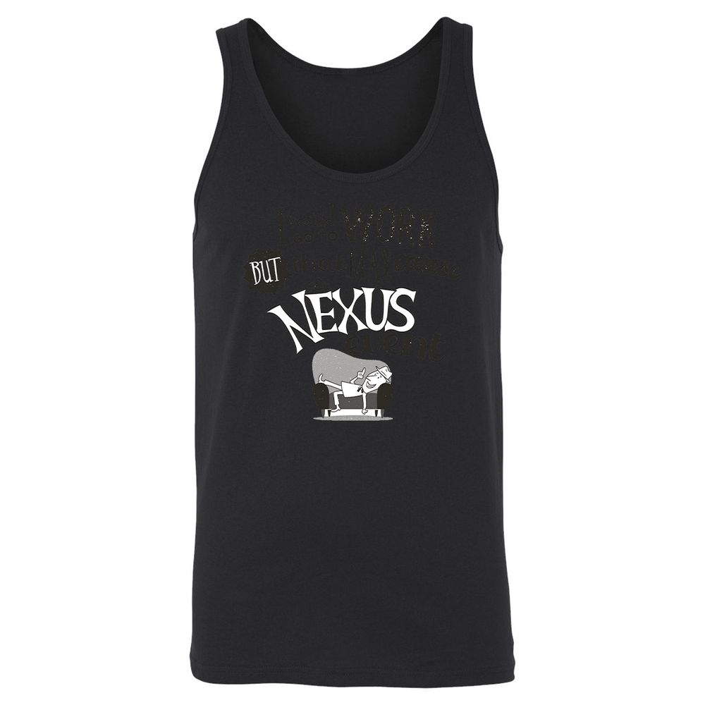 Unisex Jersey Tank - TY2QGZ8Y - Black - 14