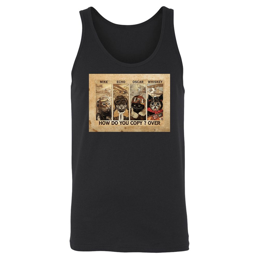 Unisex Jersey Tank - F83RRGDK - Black - 14