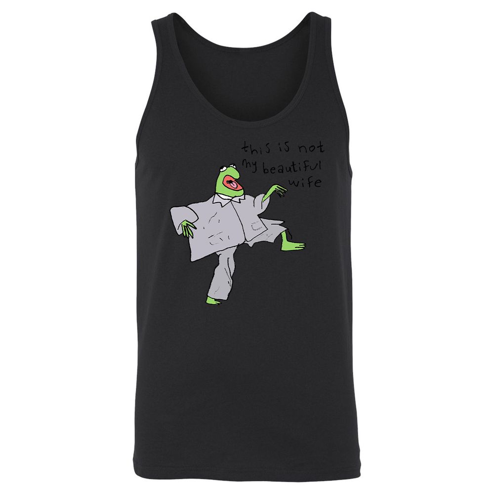 Unisex Jersey Tank - JFDR7VNQ - Black - 14