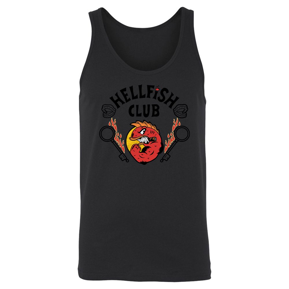 Unisex Jersey Tank - 1TVCC1R3 - Black - 14