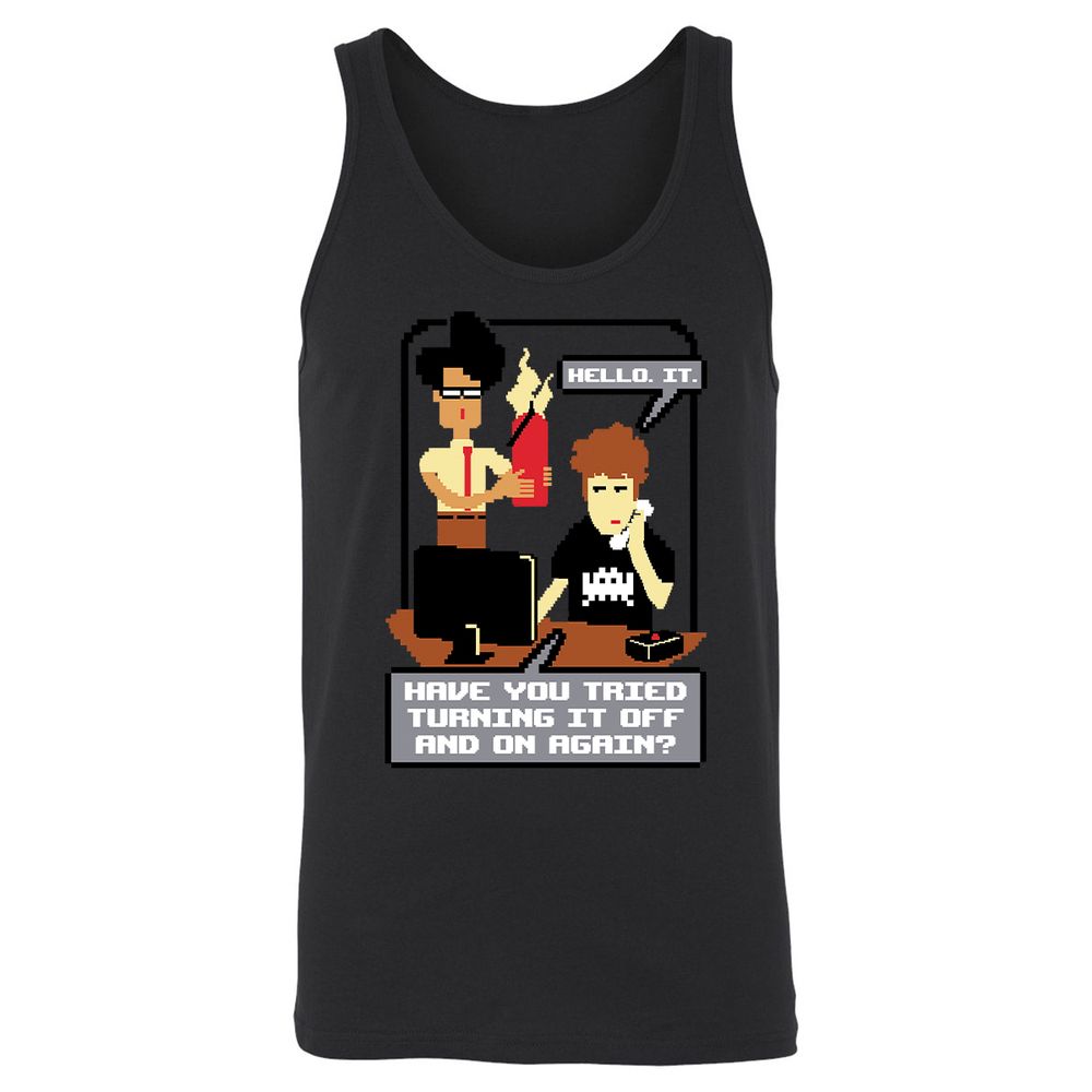 Unisex Jersey Tank - 2VDKFLNC - Black - 14