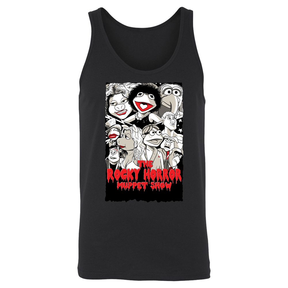 Unisex Jersey Tank - DZZXQHCR - Black - 14