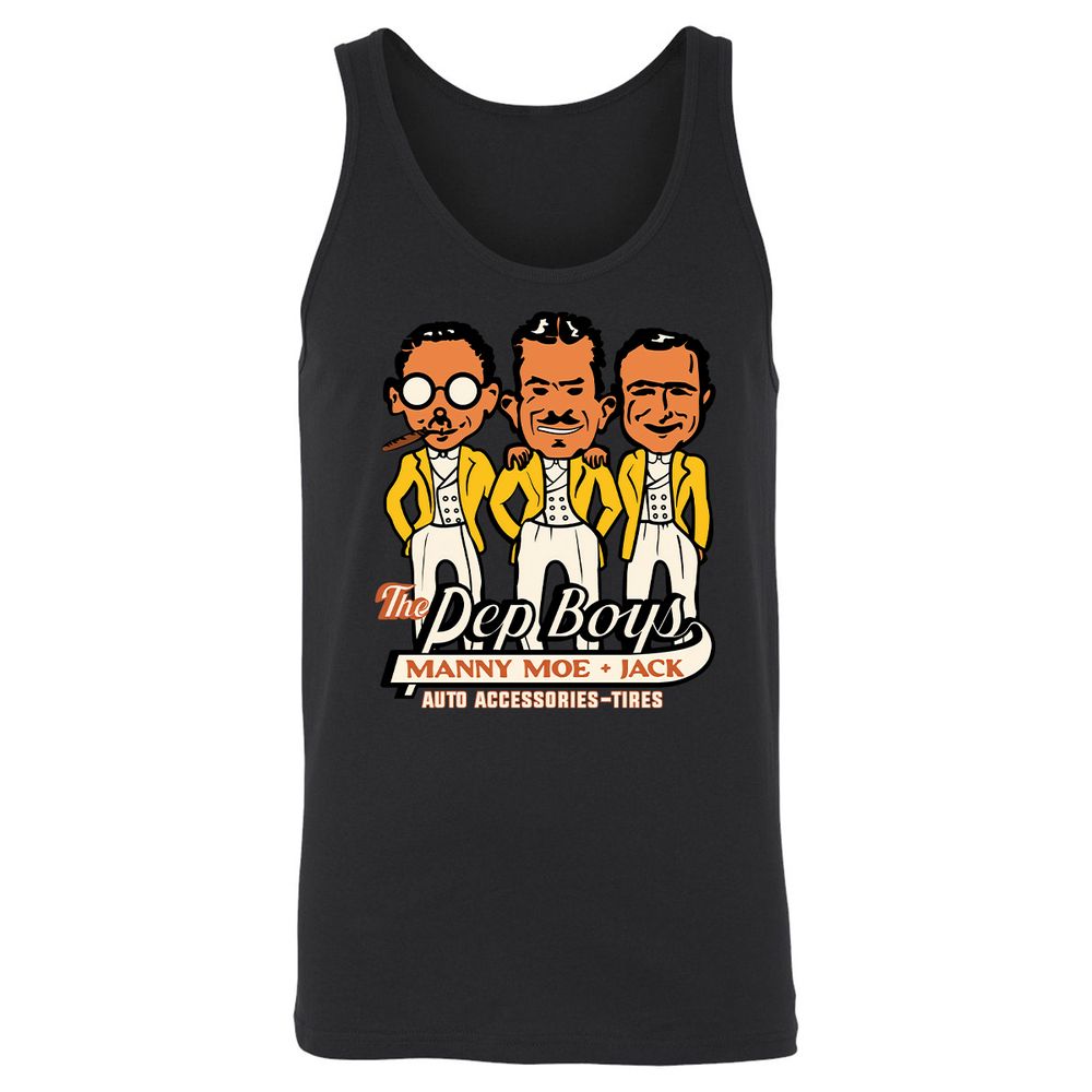 Unisex Jersey Tank - EEGS2D3R - Black - 14
