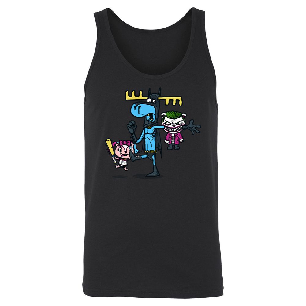 Unisex Jersey Tank - WATYMZJD - Black - 14