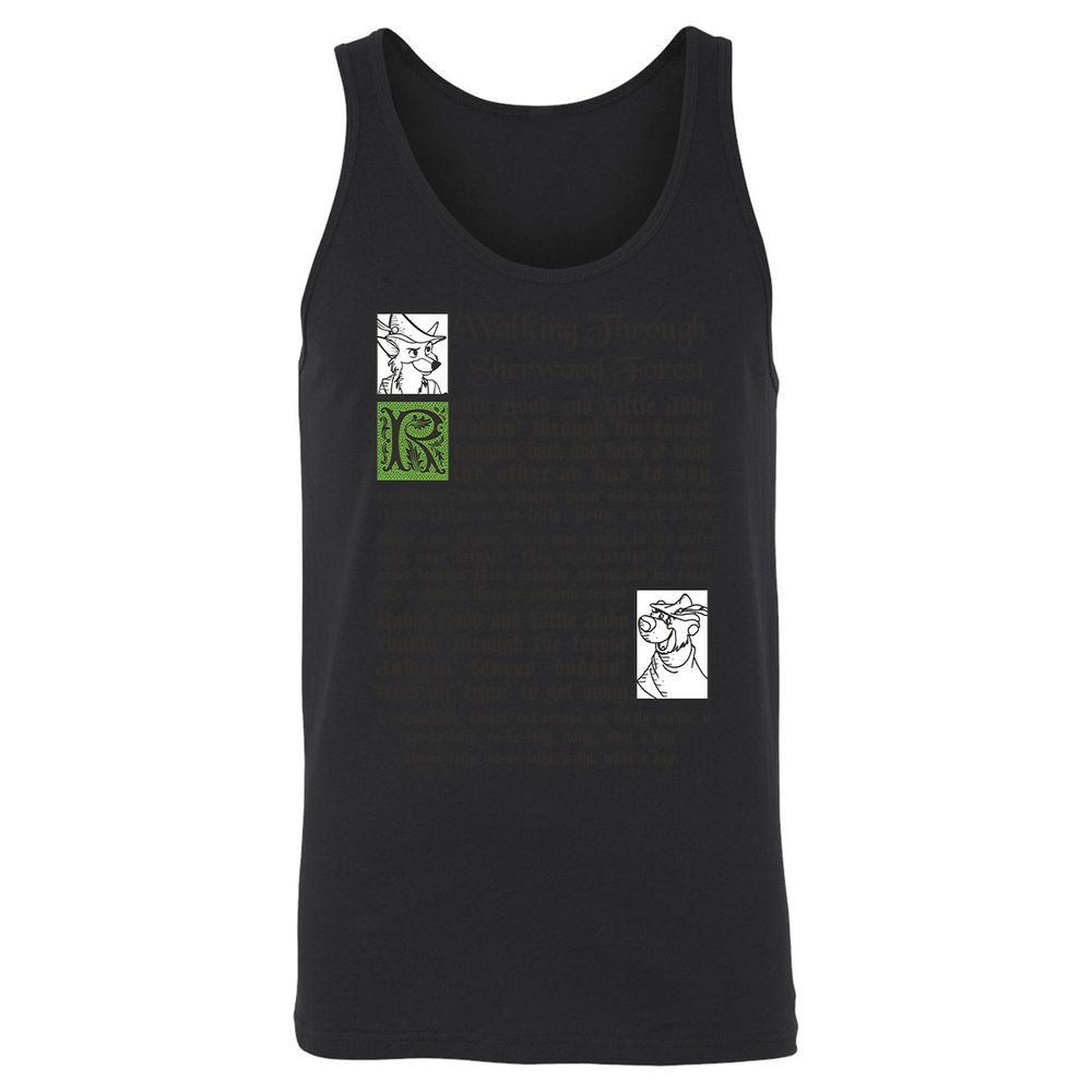 Unisex Jersey Tank - 41MW3R7J - Black - 14
