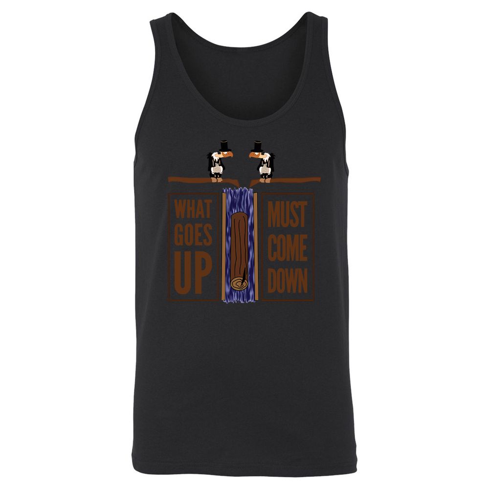 Unisex Jersey Tank - QM5AD627 - Black - 14