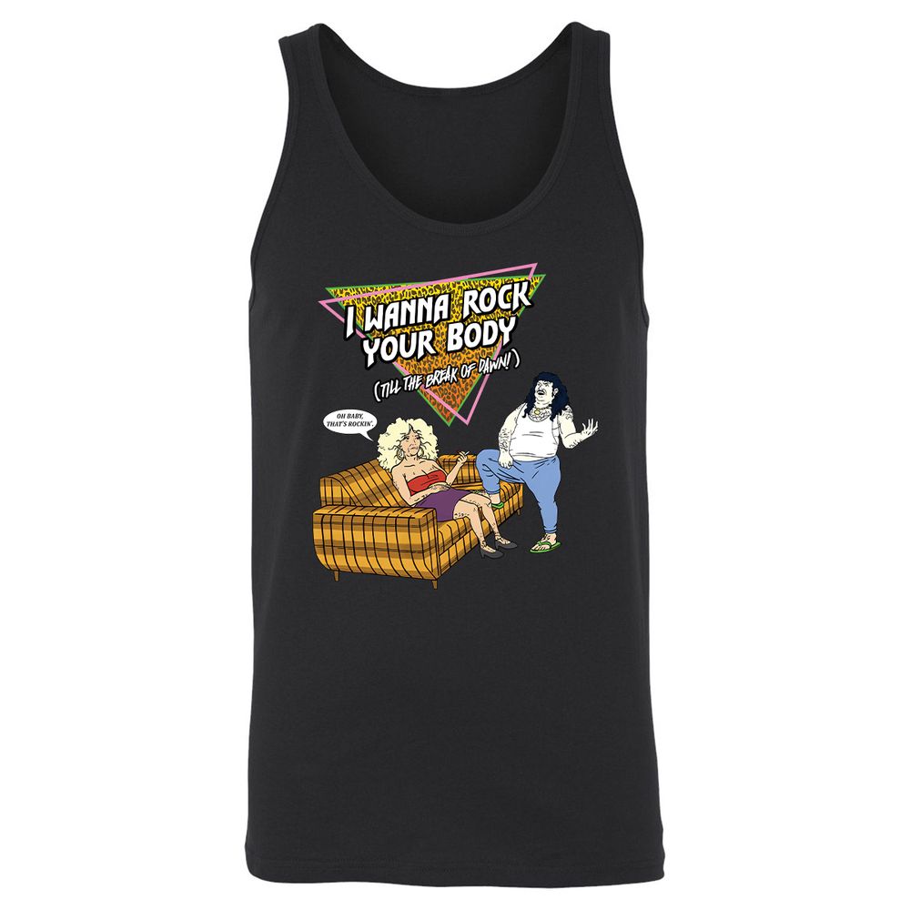 Unisex Jersey Tank - PSJN2XJA - Black - 14