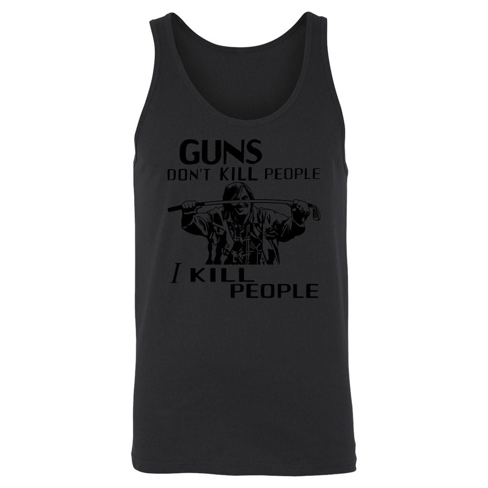 Unisex Jersey Tank - 1RT8VQ2M - Black - 14