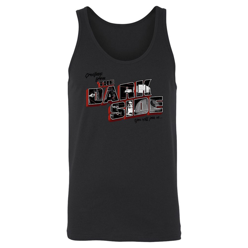 Unisex Jersey Tank - SX4ALQF8 - Black - 14