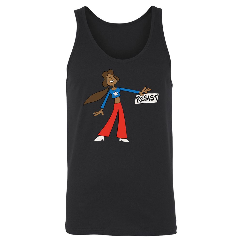 Unisex Jersey Tank - 7E2MV134 - Black - 14