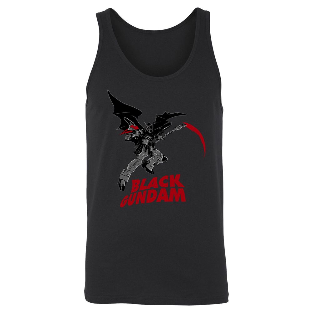 Unisex Jersey Tank - L9SSB2E5 - Black - 14