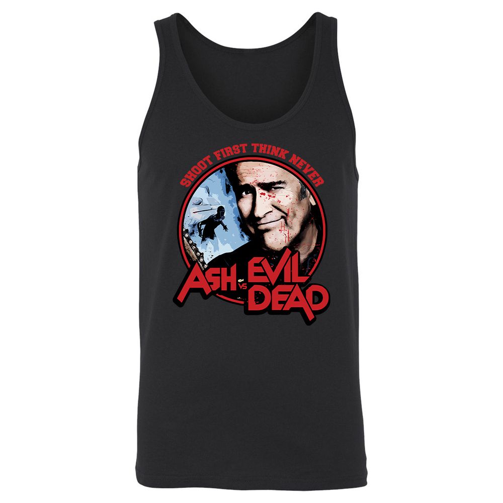 Unisex Jersey Tank - WZEJUVL9 - Black - 14