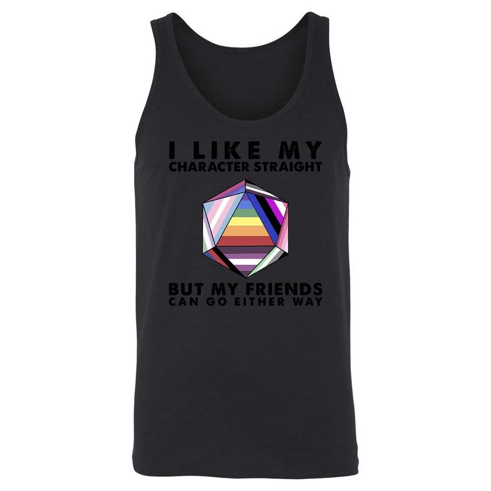 Unisex Jersey Tank - AQKASELD - Black - 14