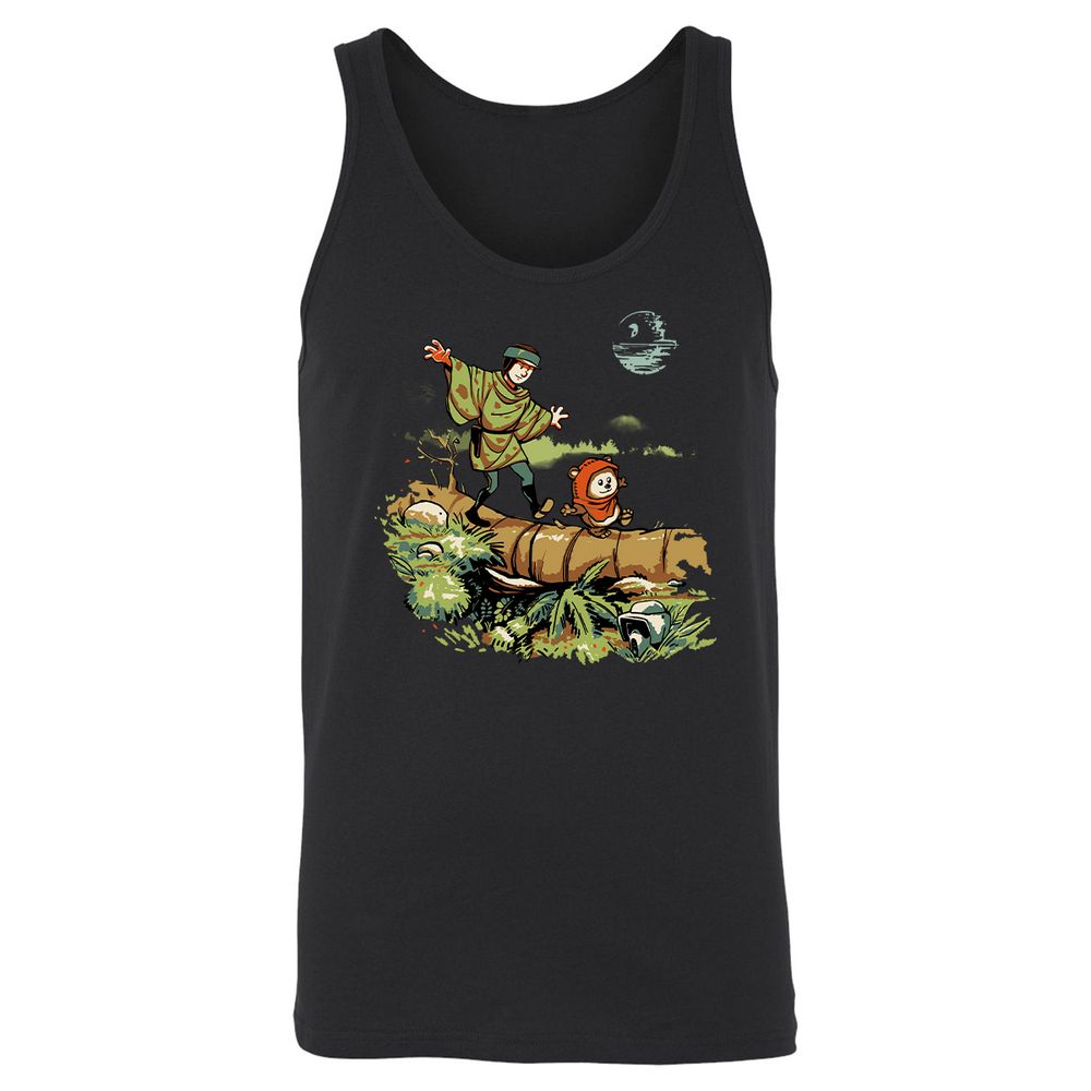 Unisex Jersey Tank - PTN5RNK1 - Black - 14