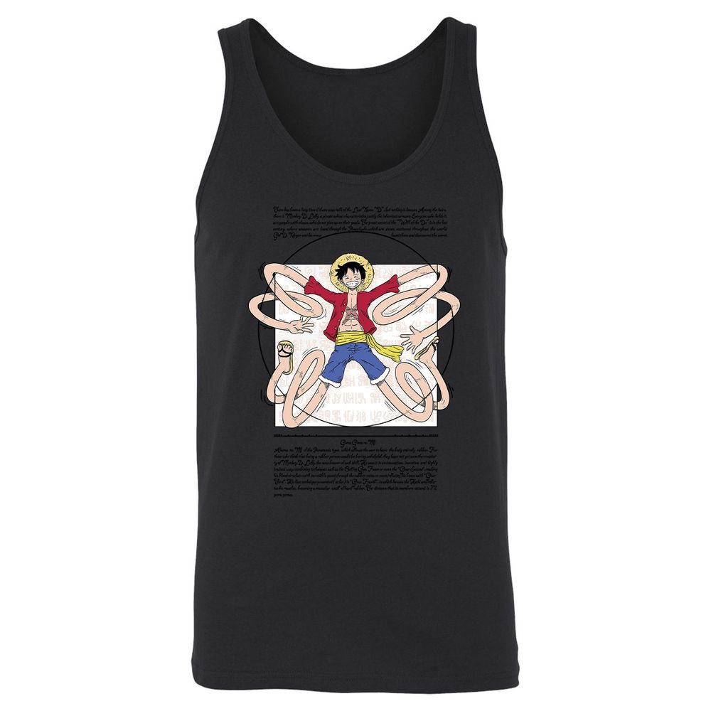 Unisex Jersey Tank - 8VM1D4NJ - Black - 14