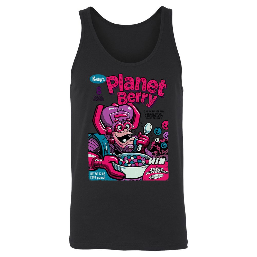 Unisex Jersey Tank - KRFGSGQY - Black - 14